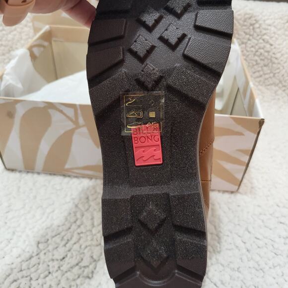 NEW Billabong Women's Tahoe Chelsea Boot Cognac women's boots size 7.5 - Picture 3 of 7